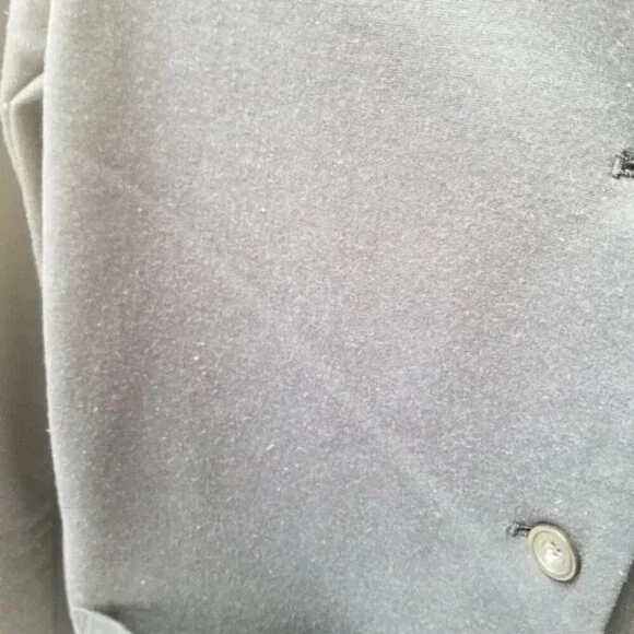 Kit and Ace Collarless Stretch Button Front Traveler Jacket Navy  S - Picture 10 of 13